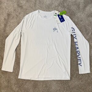 Guy Harvey White Performance Shirt
